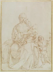 Virgen y Niño con el infante San Juan, c.1518